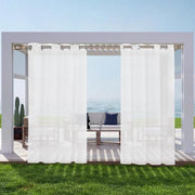Set di tende da 2 pezzi - Translucido con Orecchie - 210 x 134 cm - Poliestere - Disegno di fiori romantico - Respira e resiste al tempo - Decorazione per finestre