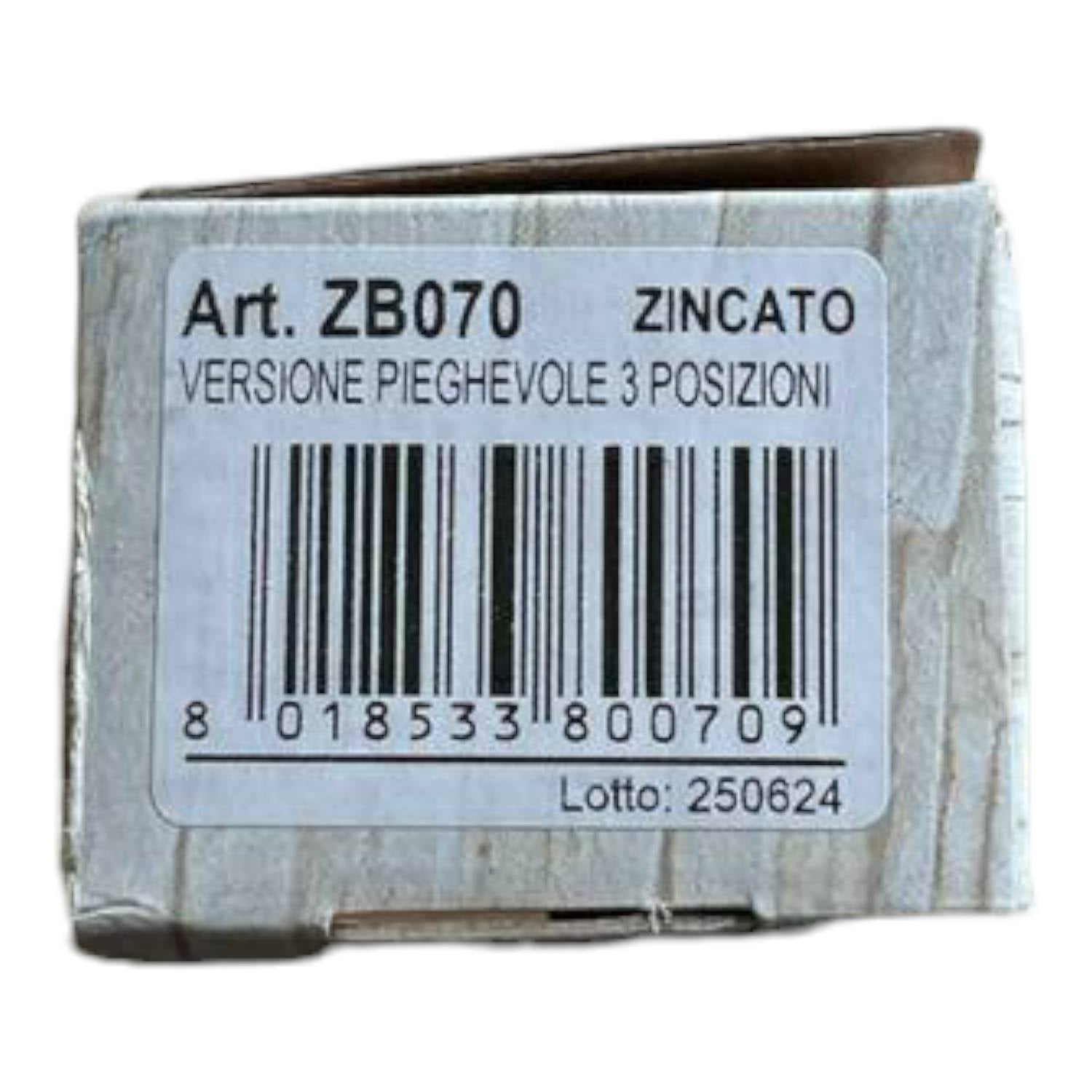 Stendibiancheria da balcone con staffe pieghevoli zincato