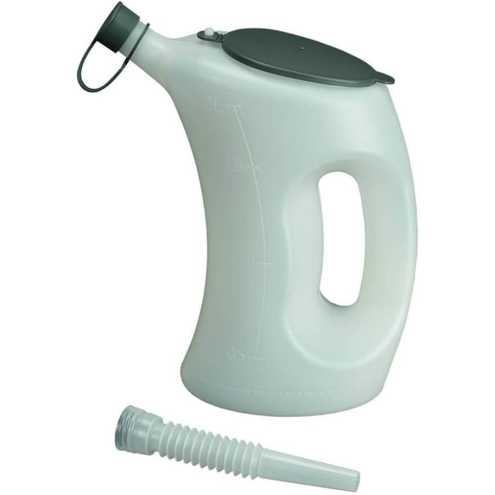 Topex 07 622 tanichetta per olio io con coperchio e beccuccio sta