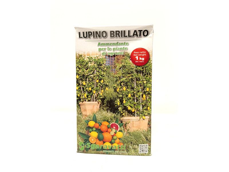 Lupino brillato ammendante per agrumi 1Kg Sgaravatti