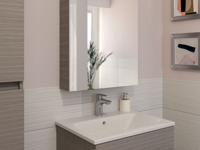 Miscelatore Rubinetto Lavabo Monocomando Cromato Serie ECOSTYLE