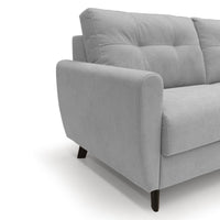 Callisto Divano letto matrimoniale 168 cm grigio chiaro