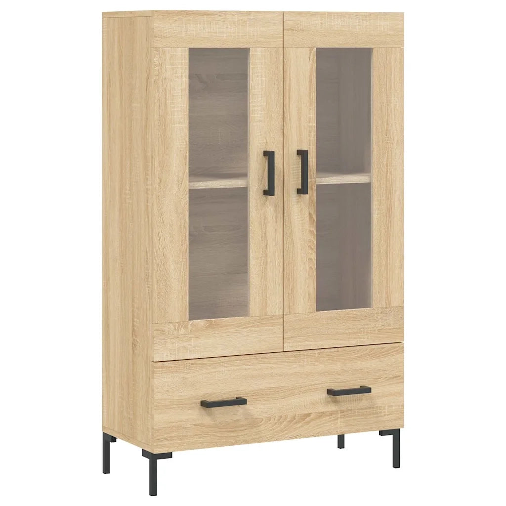 Credenza Rovere Sonoma 69,5x31x115 cm in Legno Multistrato 828303