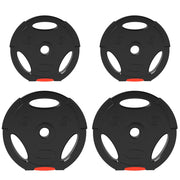 Set di 4 Dischi Pesi per Bilanciere totale 30KG - 2x5kg e 2x10kg