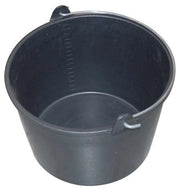 SECCHIO AGRICOLO VENDEMMIA STEFANPLAST - PPL/ACCIAIO NERO LT 16- 5 pezzi