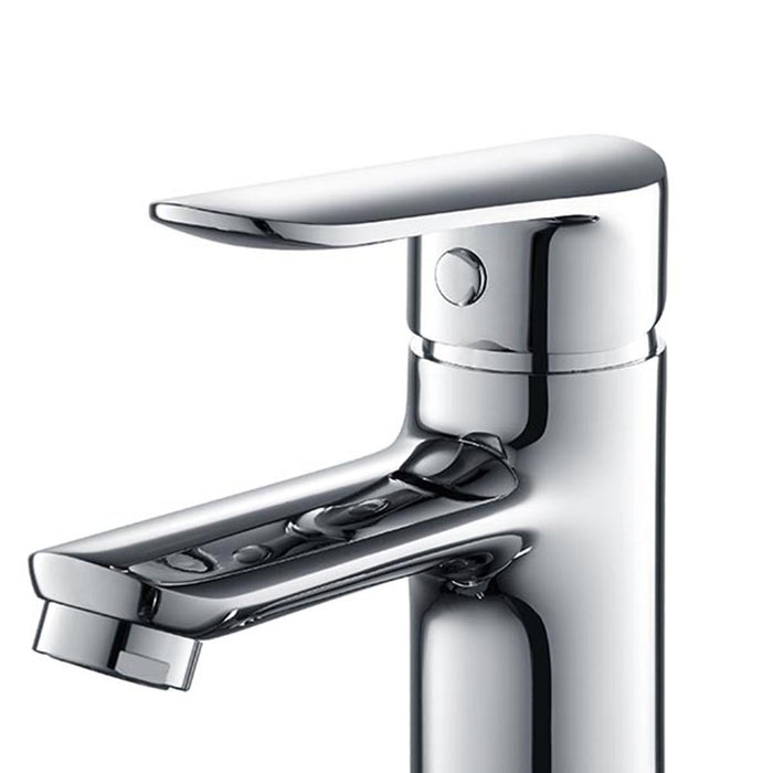 Rubinetto lavabo finitura cromata, serie one