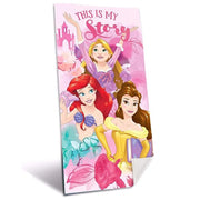 Trade Shop - Telo Mare In Cotone Principesse Disney Ariel Asciugamano Mare Piscina Bambini -