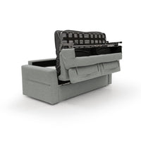 Avalon Divano letto con materasso H18 220 cm (mat. 160x197 cm) beige