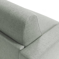 Nixon Divano letto c/mat. H 20 cm 220 cm (mat. 160x197) Grigio Chiaro