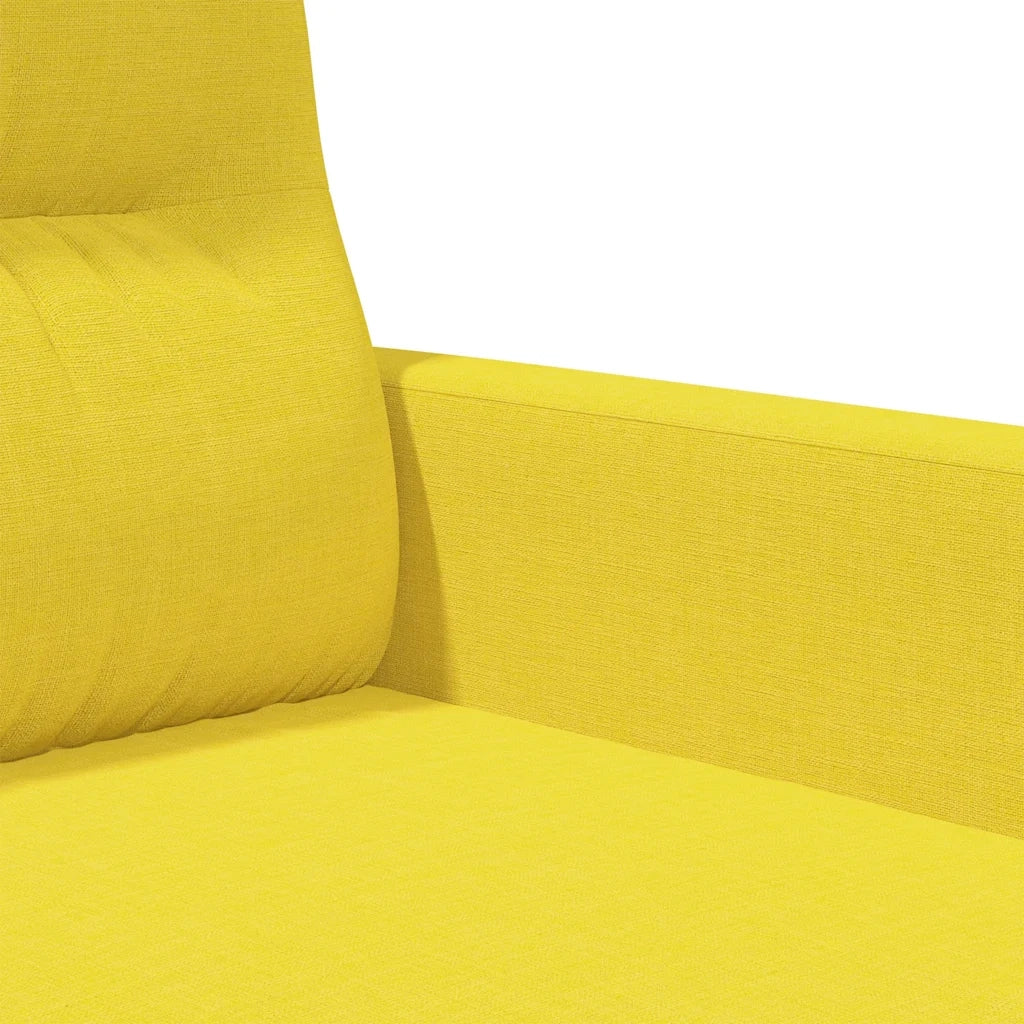Poltrona-Divano Sedia Giallo Chiaro 60 cm in Tessuto 603477