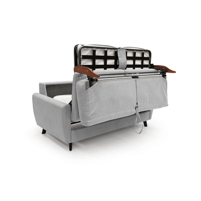 Callisto Divano letto matrimoniale 208 cm grigio chiaro