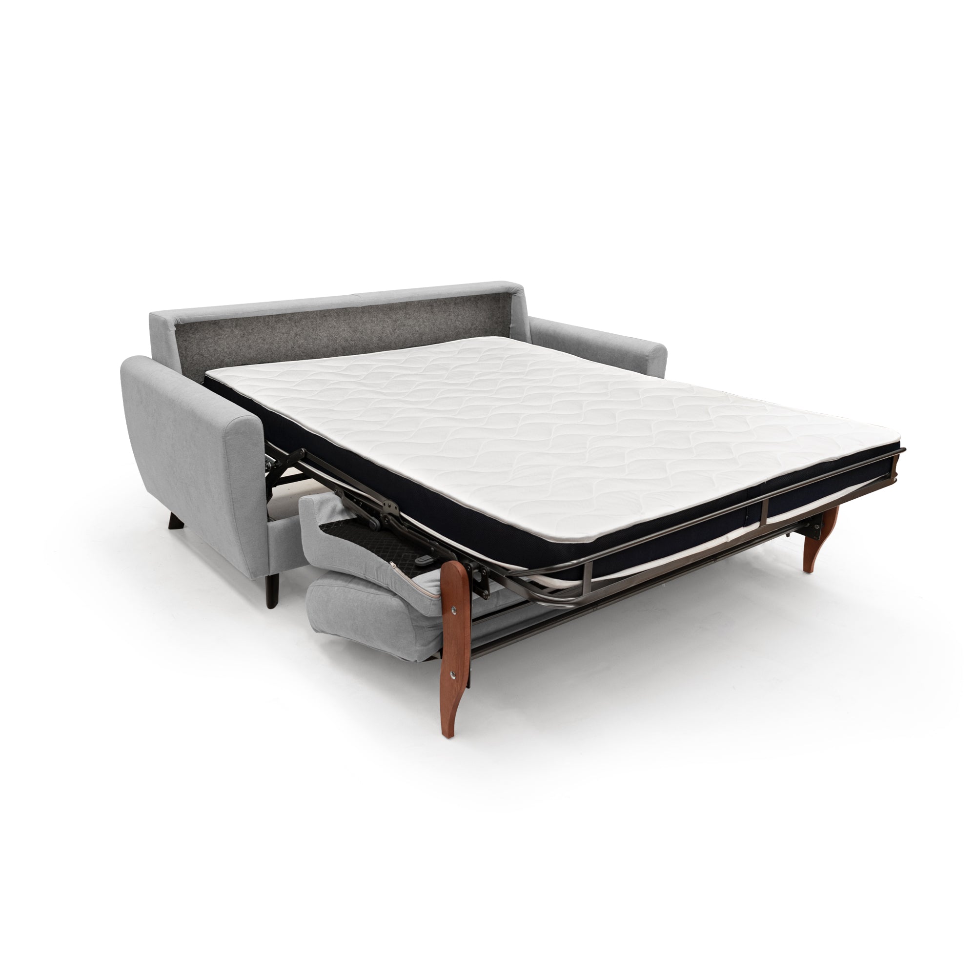 Callisto Divano letto matrimoniale 168 cm grigio chiaro