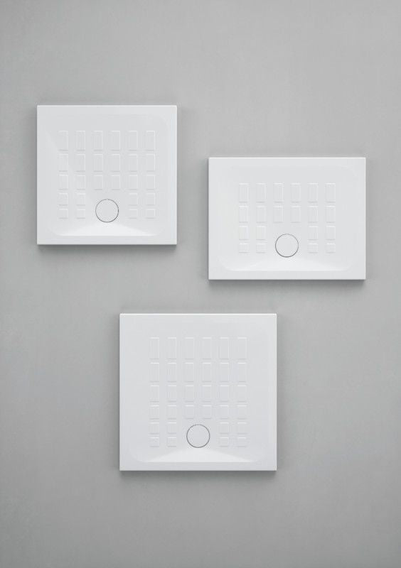 Piatto doccia in ceramica alto 4 cm - Cube by Azzurra Ceramiche - Misura: 70 x 120 x 4h