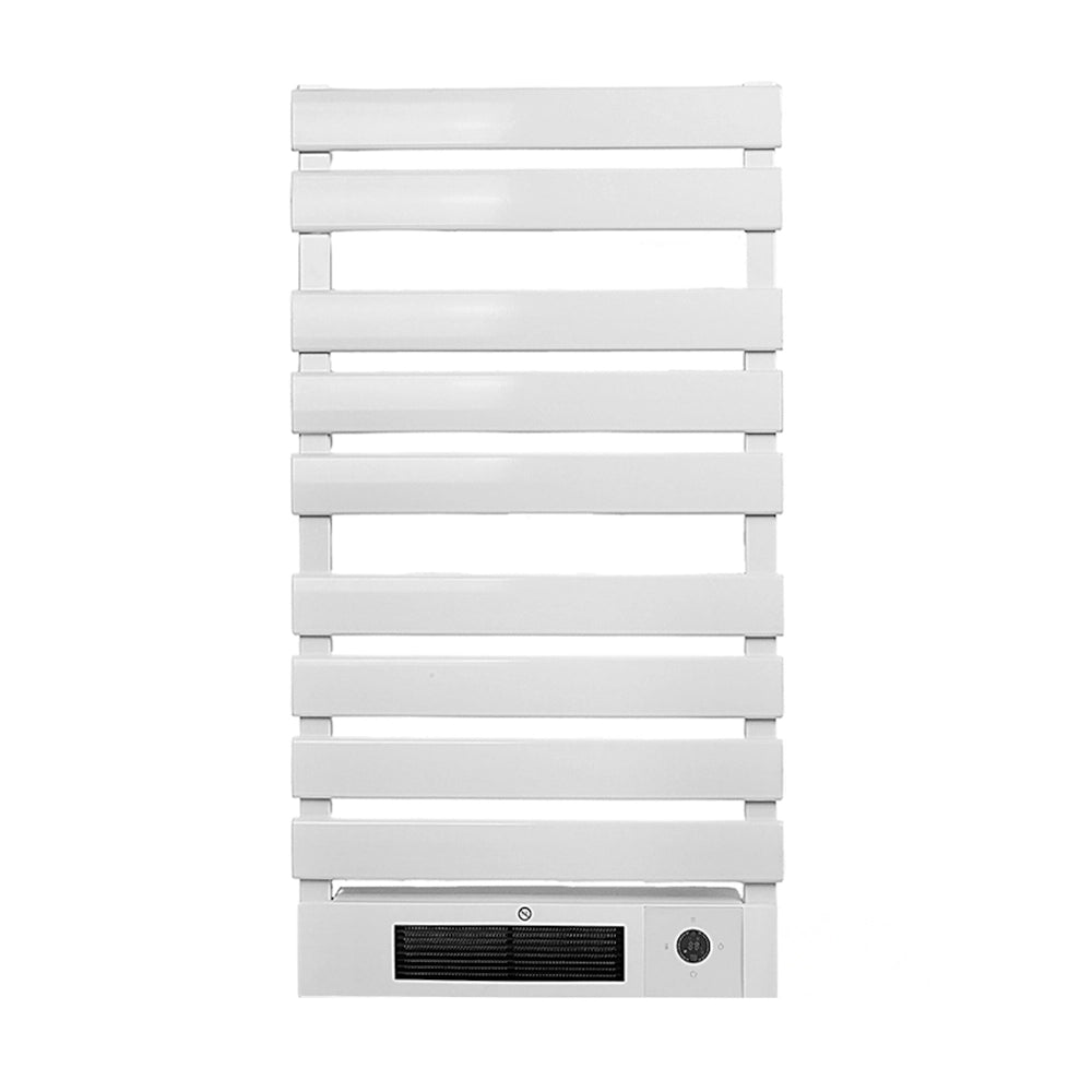 Scaldasalviette elettrico bianco con termoconvettore integrato 500/2000W