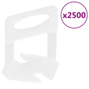 Clip di Livellamento per Piastrelle 2500 pz 1,5 mm