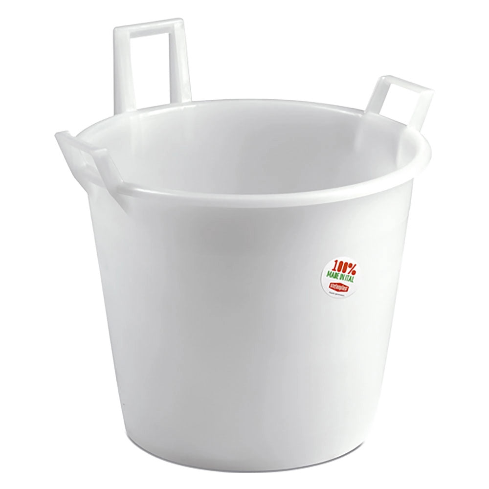MASTELLO CASALINGO 3 MANICI Ø 50 cm - 45 lt neutro  - STEFANPLAST