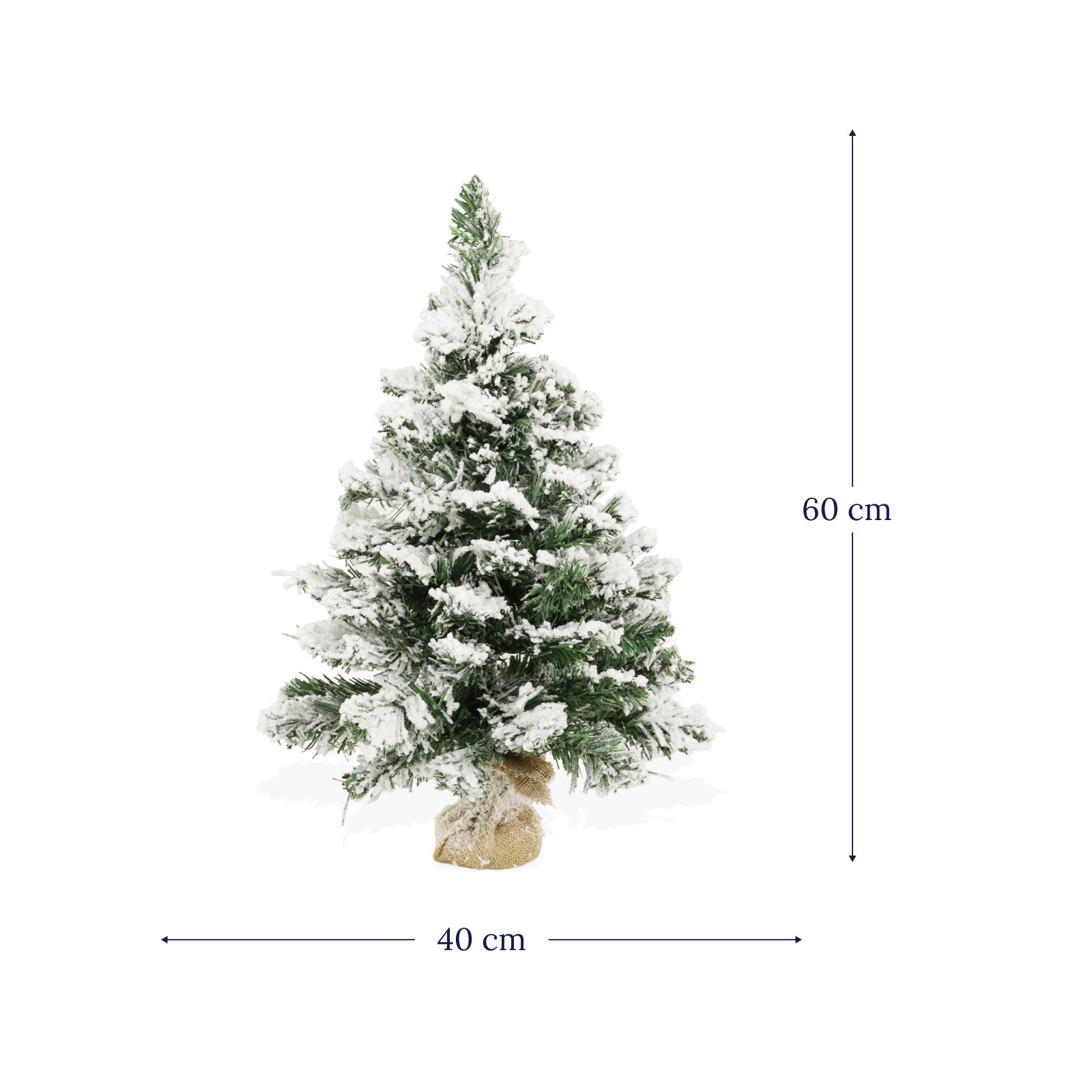 Albero di Natale Argo Innevato 90 cm