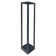 Paletto da giardino 60cm quadrato LED 7W nero IP54 DPM