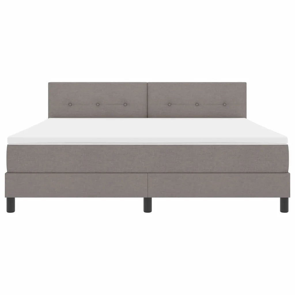 Letto a molle con testiera Talpa 180 x 200 cm Tessuto 3338710