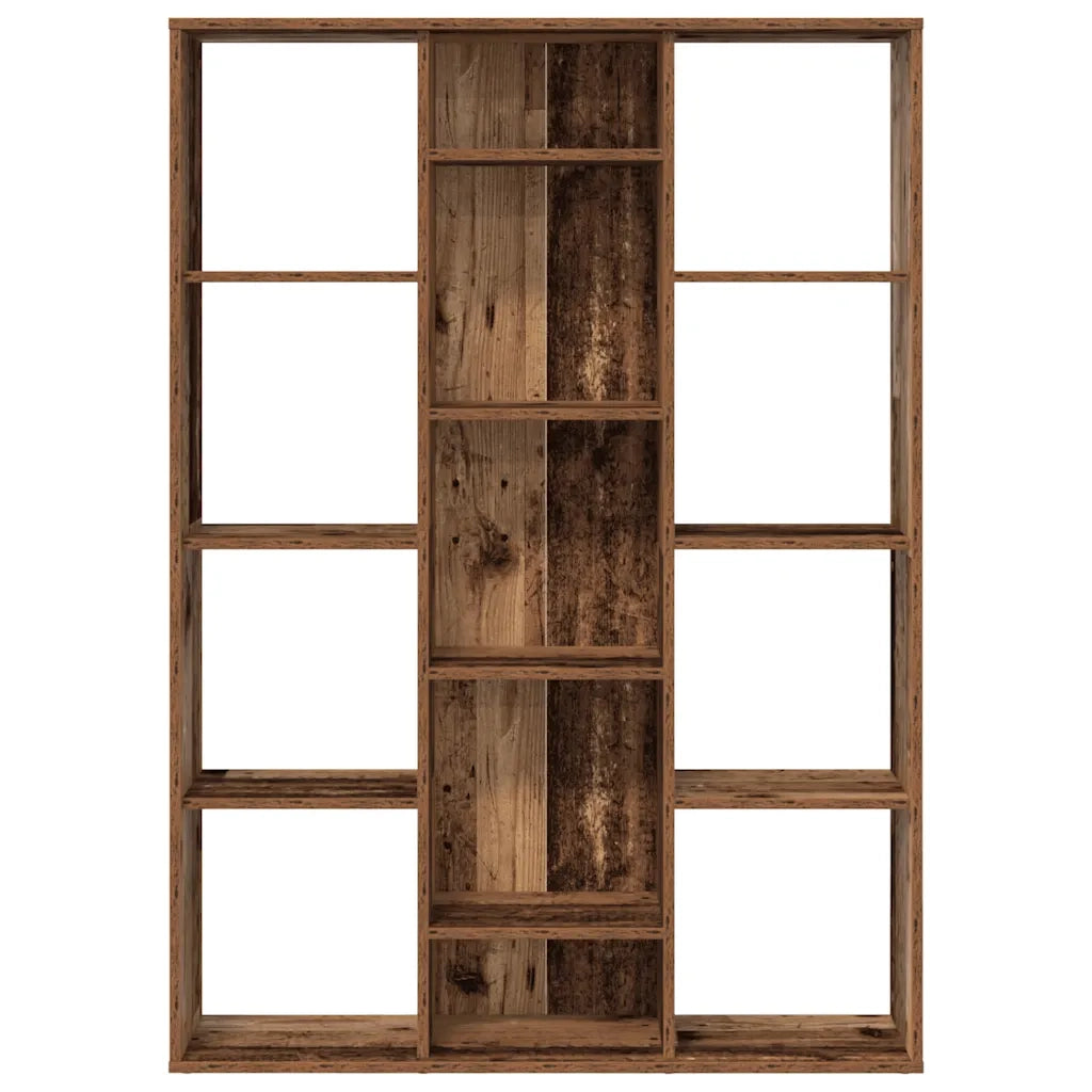 Libreria/Divisorio Ambienti | Divider per stanze | Paravento Legno Vecchio 100x24x140 cm in Truciolato