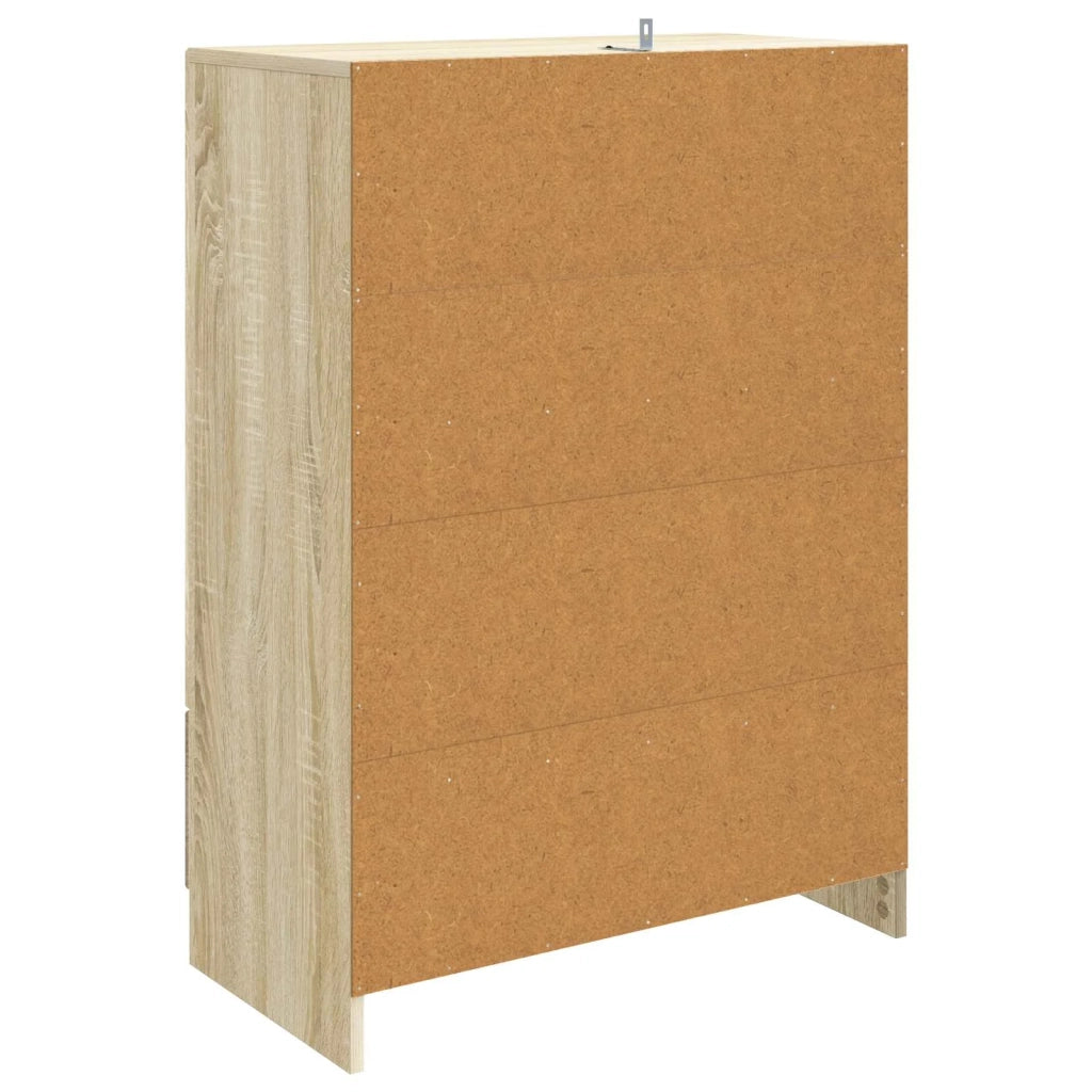 Credenza Rovere Sonoma 66 x 34,5 x 92 cm Legno ingegnerizzato 895817