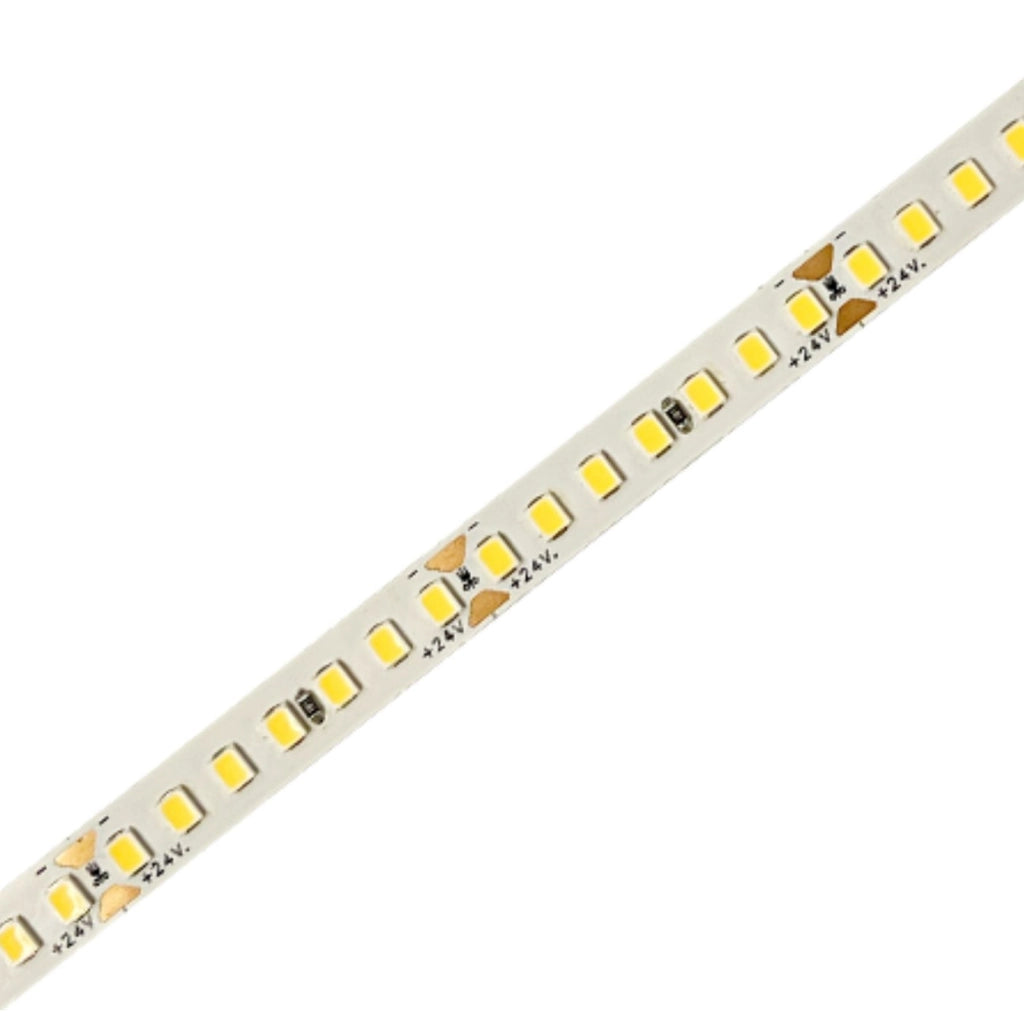 24V Striscia Led SMD Da 10 Metri, 20W/M 135lm/W 238SMD/M, Bianco Neutro 4000K, Larga 10mm, Dimmerabile PWM, Tagliabile ogni 7 smd da 29mm, IP20, CRI>80