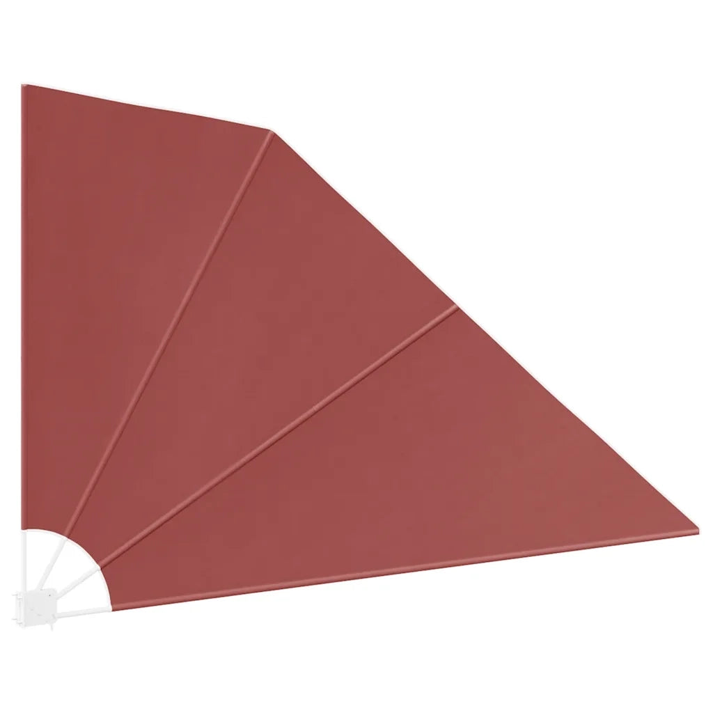 Tenda Laterale per Balcone Pieghevole Terracotta 160x240 cm 41580