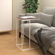 Tavolino da Salotto Bianco 40x30x59 cm in Legno Multistrato 343094