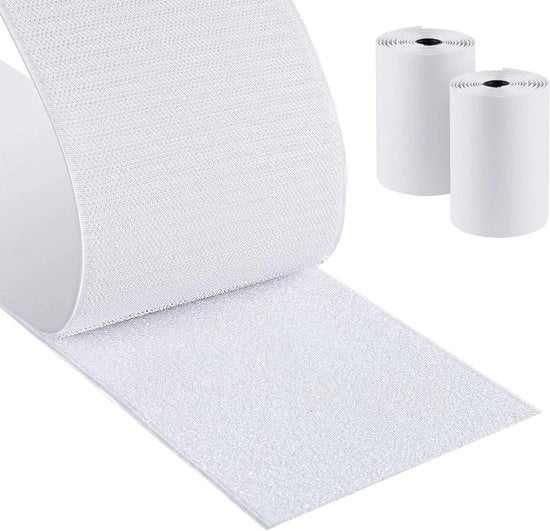 Nastro adesivo autoadesivo - extra resistente - 10 cm larghezza - 15 metri lunghezza - bianco Nastro adesivo autoadesivo