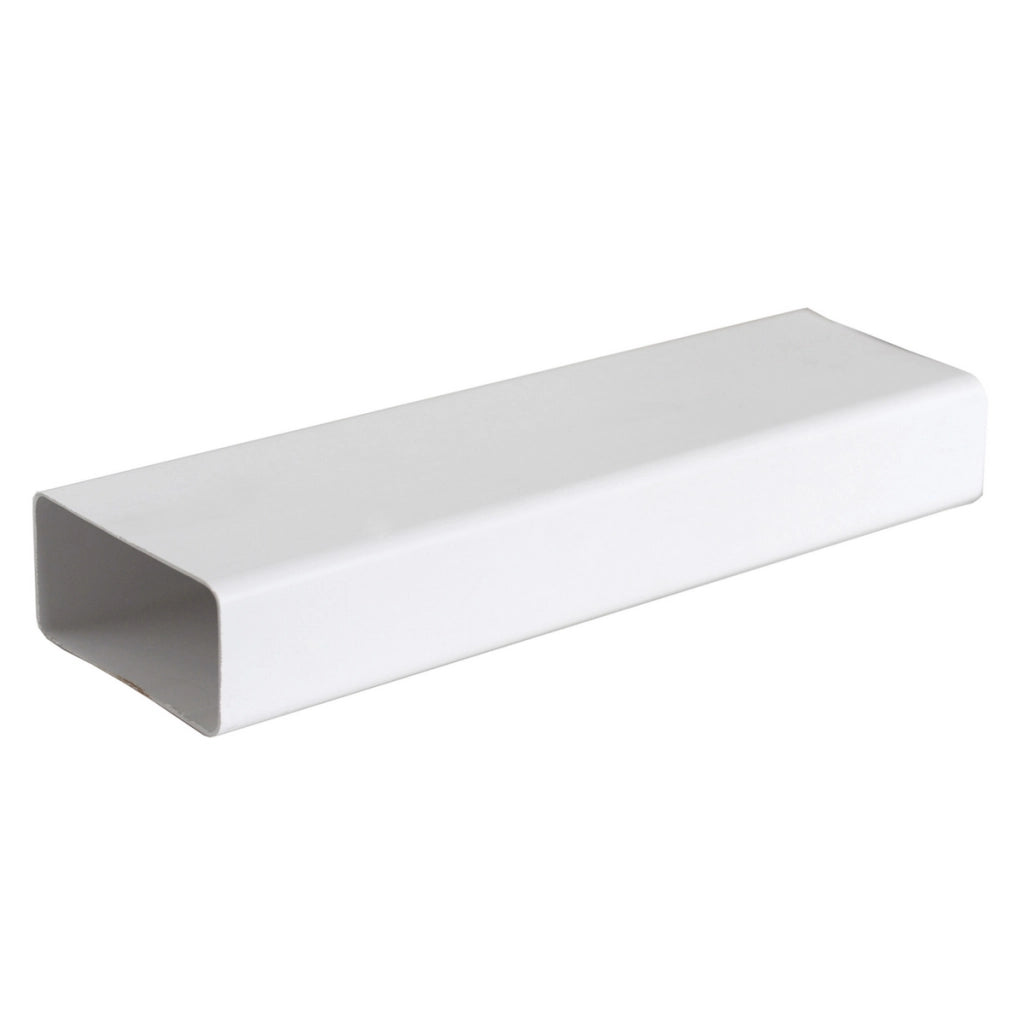 TUBO PER SISTEMA DI AERAZIONE CANALIZZATA IN PVC- 1000 mm - sez. 120x60- FIRST- pezzi 1