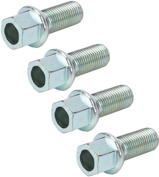 Viti a mozzo M14x1.5 - Elevata qualità - Installazione facile - Accessori a filo - Adatti per A3 A4L A8 Q3 - 4 pezzi