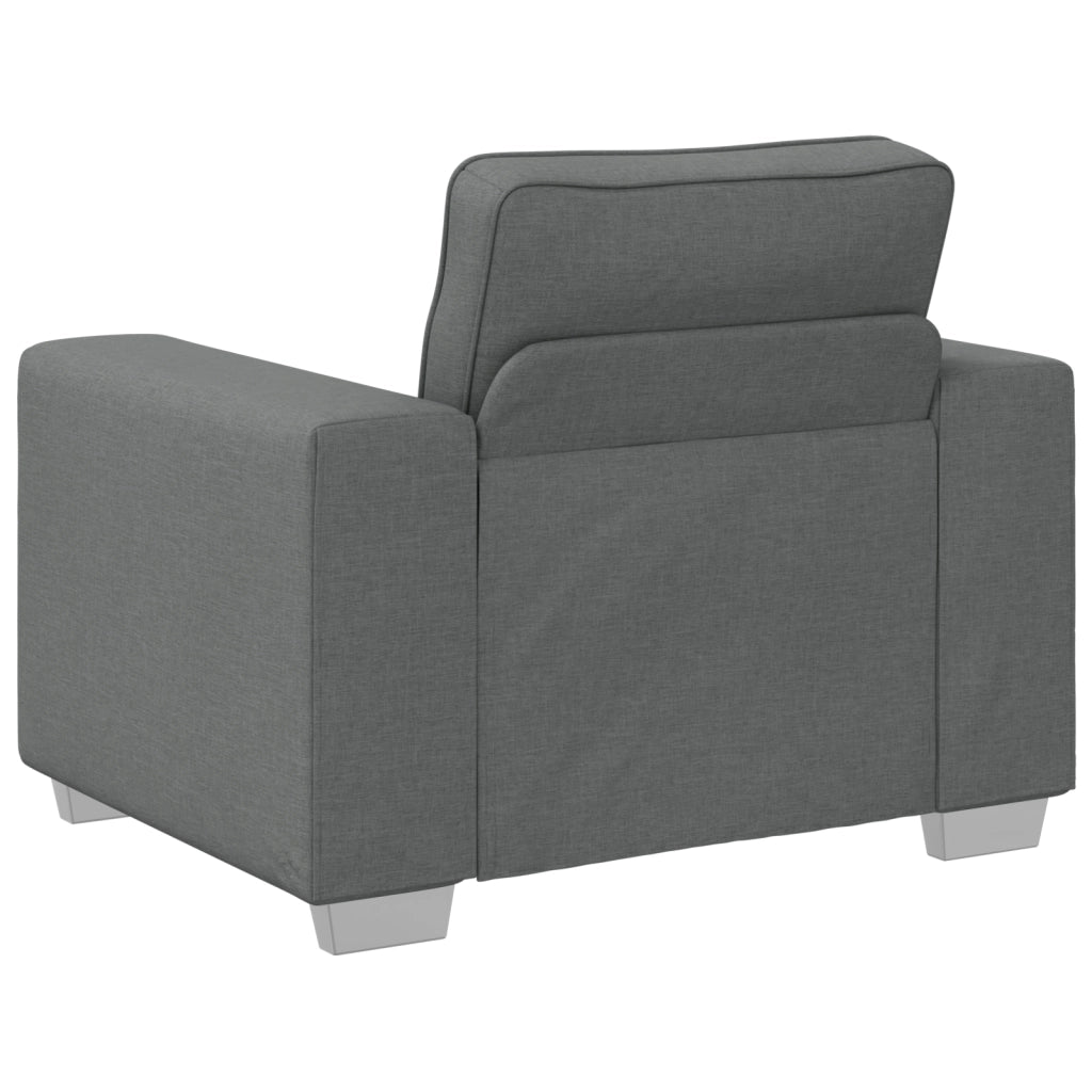 Poltrona  Grigio Scuro 59 cm in Tessuto