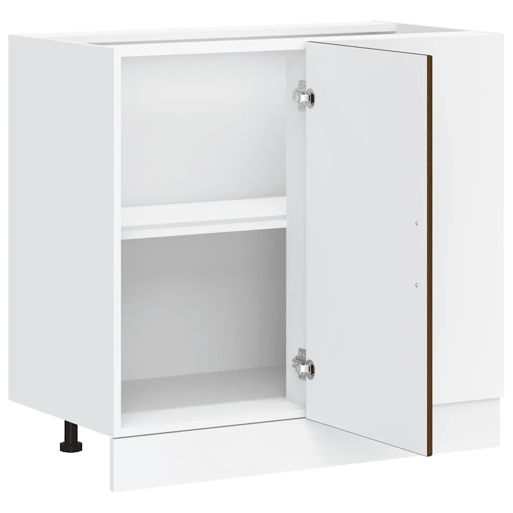 Mobile base da cucina Lucca Rovere Marrone in Legno Multistrato 854315