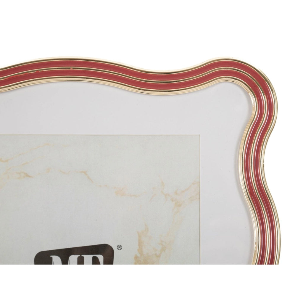 Portafoto VKH1004, Rosso, Metallo, 22,7x1,3x27,6 cm