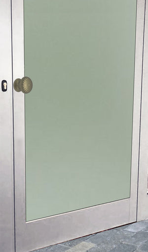 Pomolo fisso per porta SAGUATTI 161/60CB in alluminio bronzo lucido