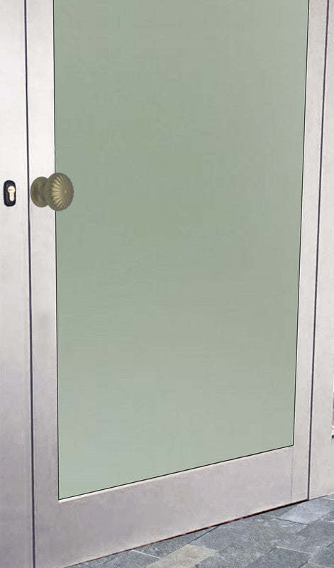 Pomolo fisso per porta SAGUATTI 161/60CB in alluminio bronzo lucido