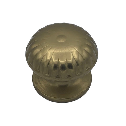 Pomolo fisso per porta SAGUATTI 161/70CB in alluminio bronzo lucido