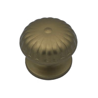 Pomolo fisso per porta SAGUATTI 161/70GB in alluminio bronzo satinato
