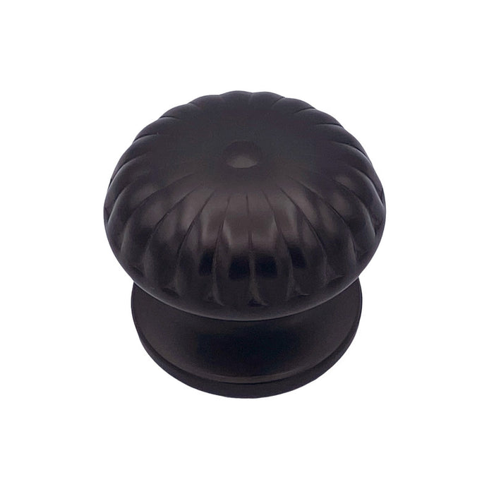 Pomolo fisso per porta SAGUATTI 161/70IB in alluminio marrone opaco