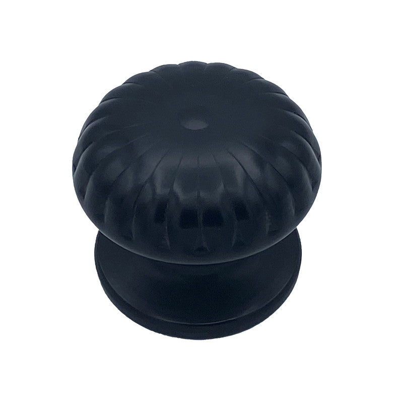 Pomolo fisso per porta SAGUATTI 161/70ZB in alluminio nero opaco