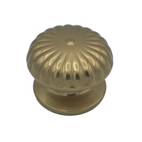Pomolo fisso per porta SAGUATTI 161/80CB in alluminio bronzo lucido