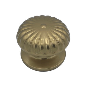 Pomolo fisso per porta SAGUATTI 161/80CB in alluminio bronzo lucido