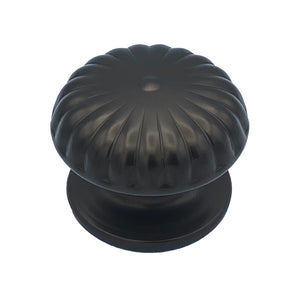 Pomolo fisso per porta SAGUATTI 161/80IB in alluminio marrone opaco