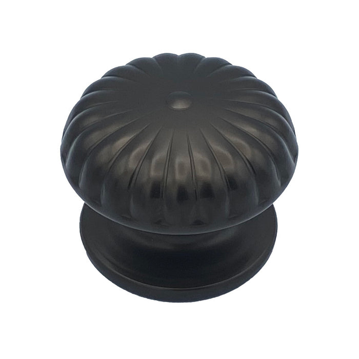 Pomolo fisso per porta SAGUATTI 161/80IB in alluminio marrone opaco