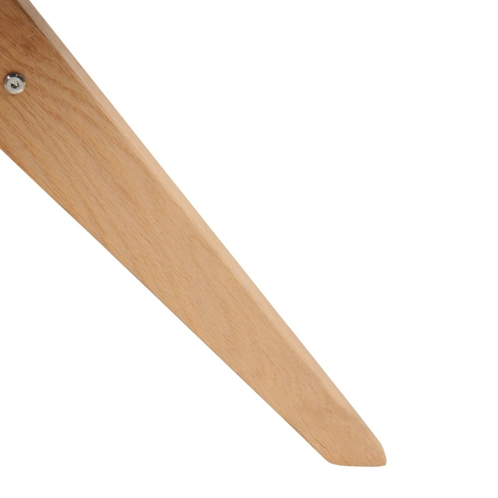 Sedia da pranzo girevole con schienale curvo tessuto boucle verde stile scandinavo