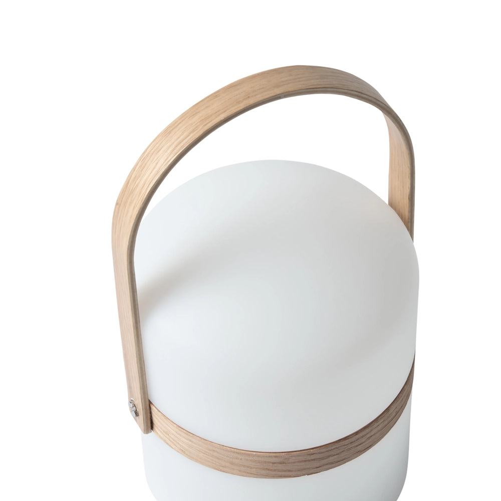 Lampada da tavolo a LED per esterni Materiale sintetico bianco Impermeabile con telecomando soluzioni per esterno giardino