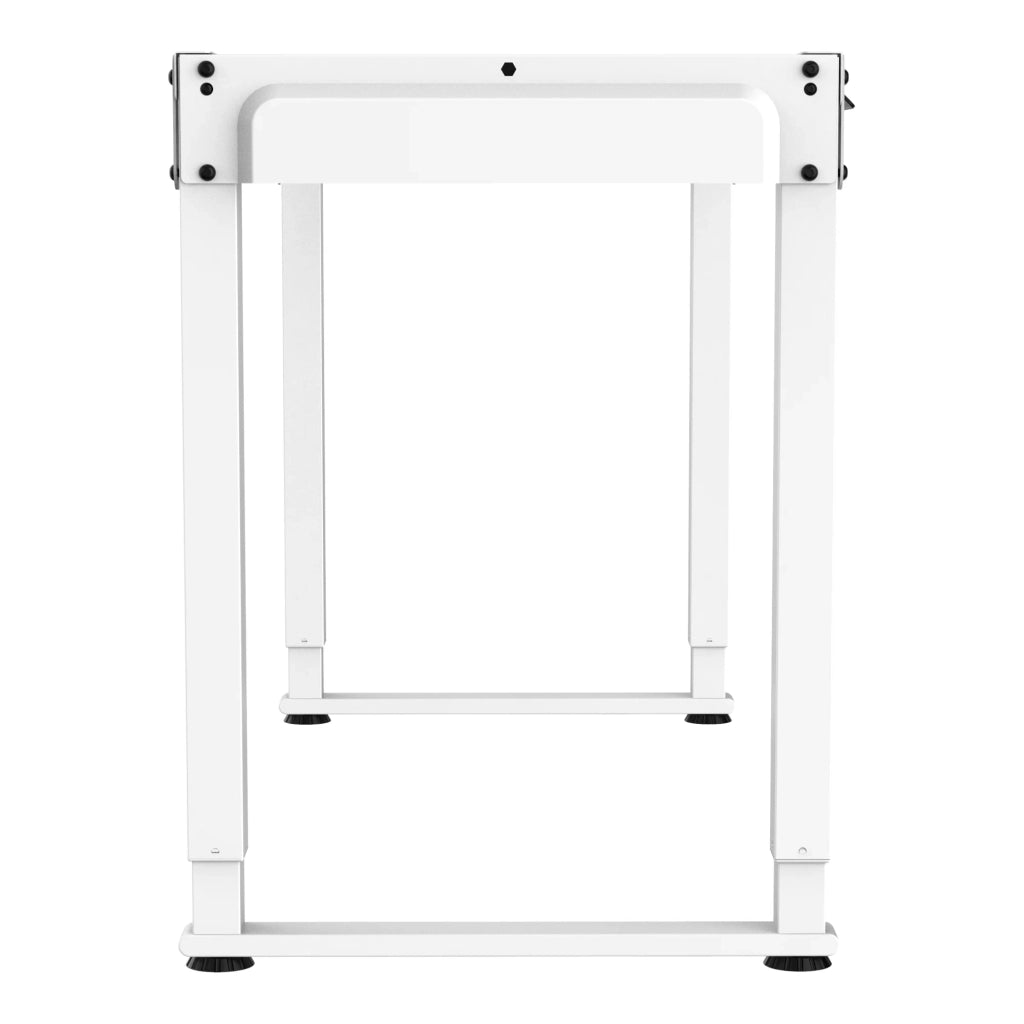 Gamba elettrica per tavolo con altezza regolabile in acciaio legato altezza 70-115 cm bianca 03_0010262