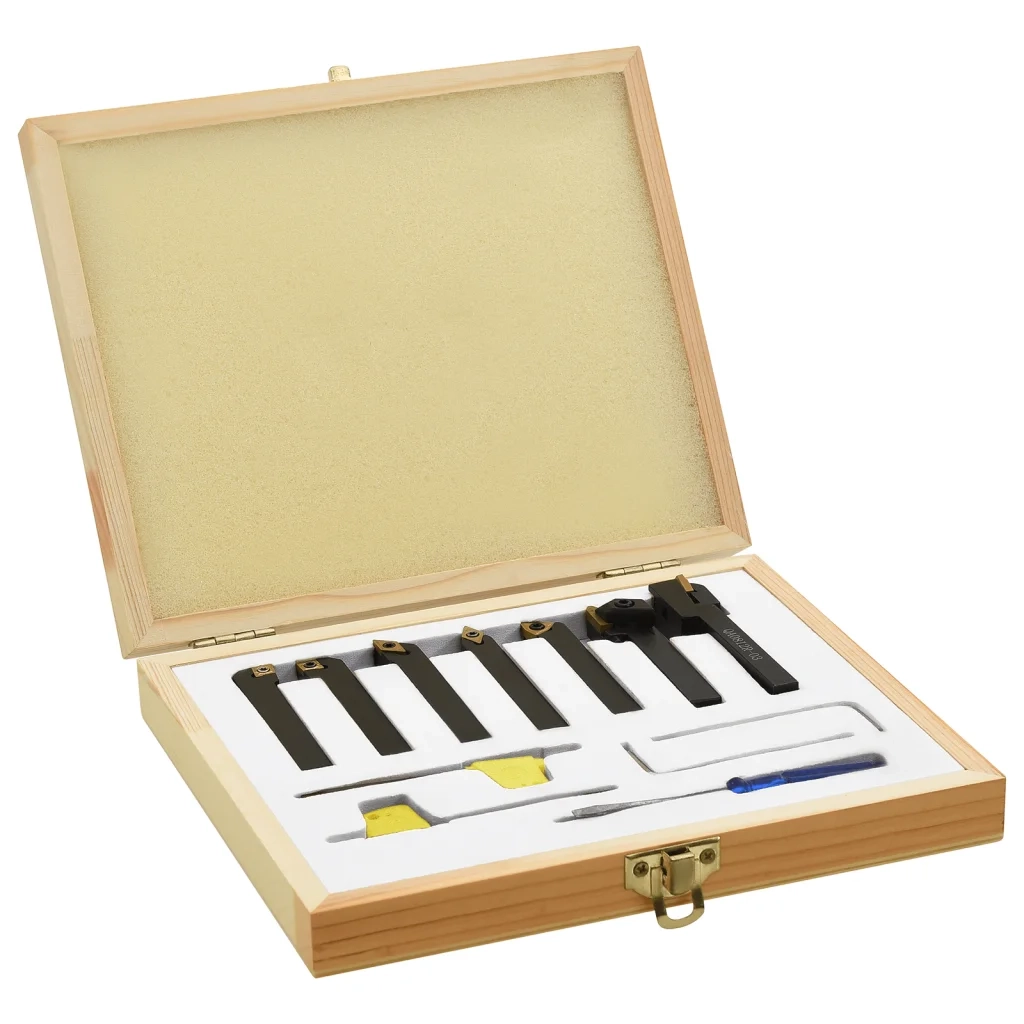 Set di Utensili Indicizzabili per Tornitura 12 pz 8x8 mm 70 mm CFW8925777