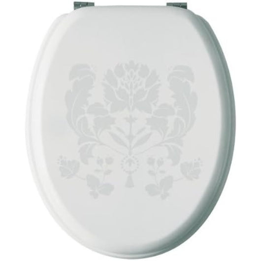 Gelco design 702986 - sedile wc, colore: bianco e nero