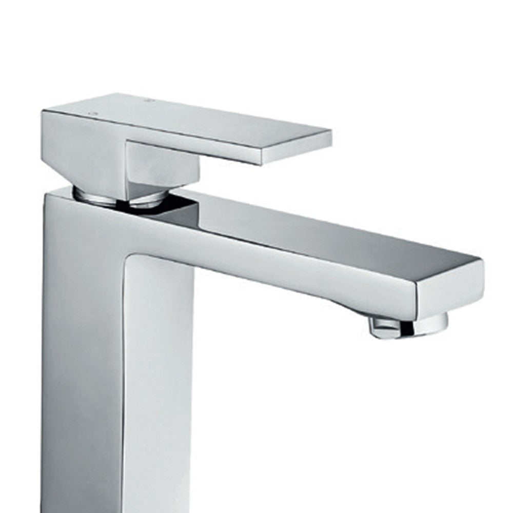 Miscelatore lavabo serie zoe, finitura cromata